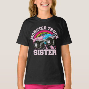 Monster Truck Sister Match Family Monster Truck T-Shirt