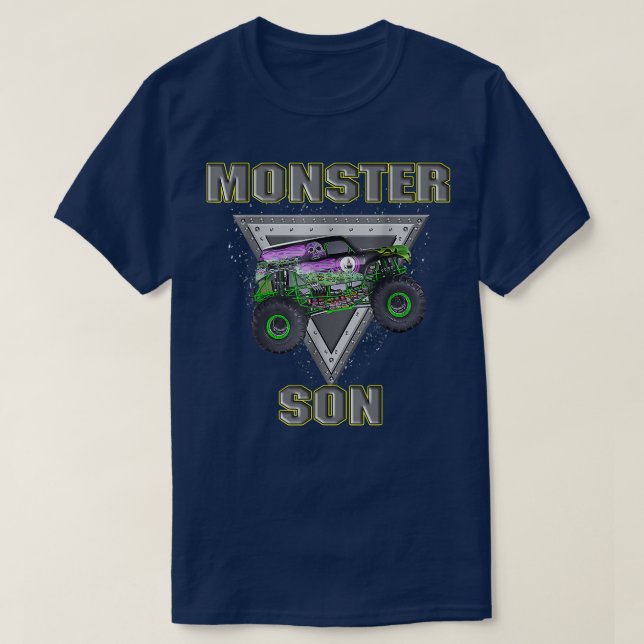 Monster Truck Son Monster Truck sind mein Jam Truc T-Shirt (Design vorne)