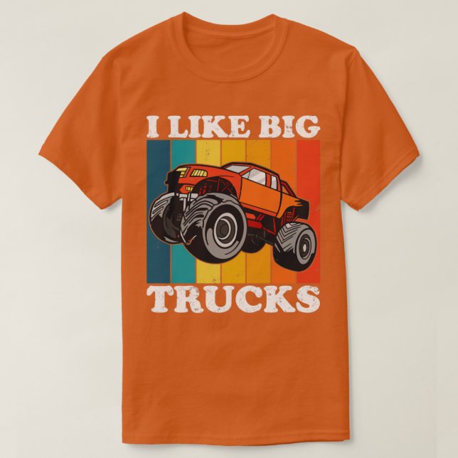 Monster Truck T-Shirt (Design vorne)
