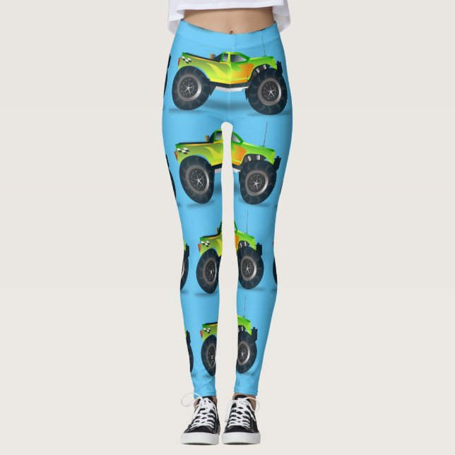 Monster Truck Thunder_Cove Leggings (Vorderseite)