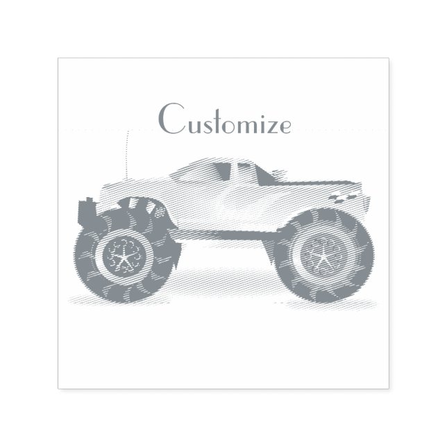 Monster Truck Thunder_Cove Permastempel (Design)