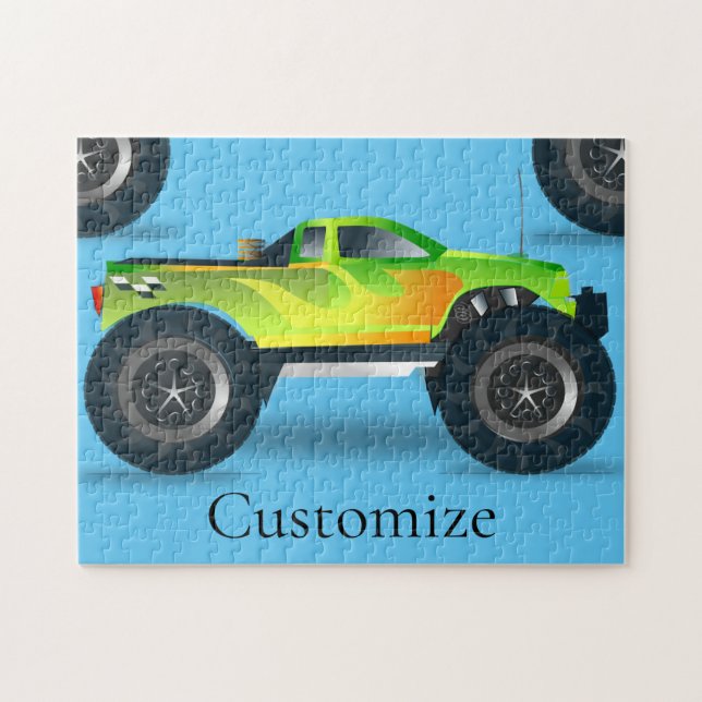 Monster Truck Thunder_Cove Puzzle (Horizontal)