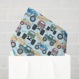 Monster-Truck-Tissue-Papier, Decoupage Großrad Seidenpapier