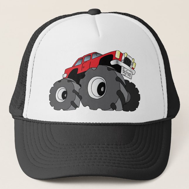 Monster Truck Truckerkappe (Vorderseite)