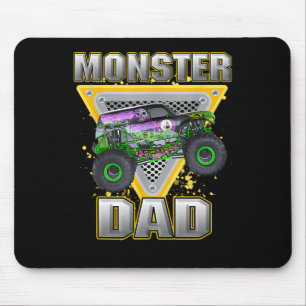 Monster Truck Vater Vathage Day Monster Truck sind Mousepad