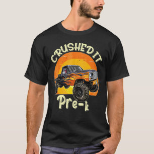 Monster Truck zerbrach es für Sommer-Scho T-Shirt