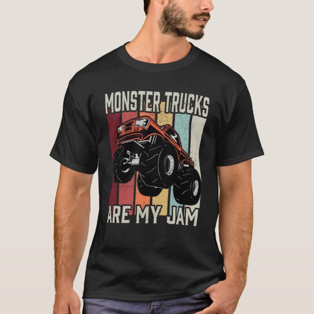 Monster Trucks Are My Jam  1 T-Shirt (Vorderseite)