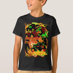 MONSTER TRUCKS AUF BRAND FÜR REALES TRUCK-HEADS-H T-Shirt