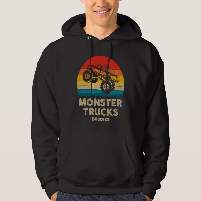 Monster Trucks Buddies  Monster Trucks Are My Jam  Hoodie (Vorderseite)