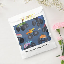 Monster Trucks Geburtstagsparty Geschenktütchen