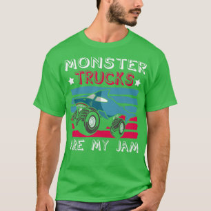 Monster Trucks Monster LKW-Fan Benzin T-Shirt