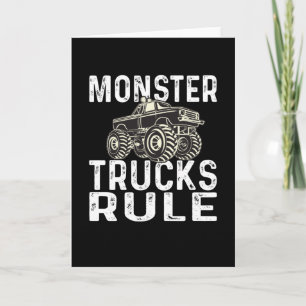 Monster-Trucks-Regel Karte