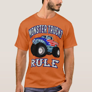 Monster Trucks Regel Lieferwagen Monster Trucks T-Shirt