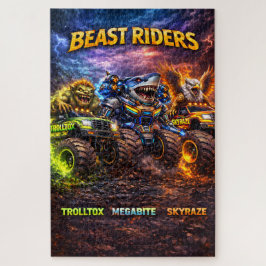 Monster Trucks Riders die ultimative 1014-Teile-Vo Puzzle