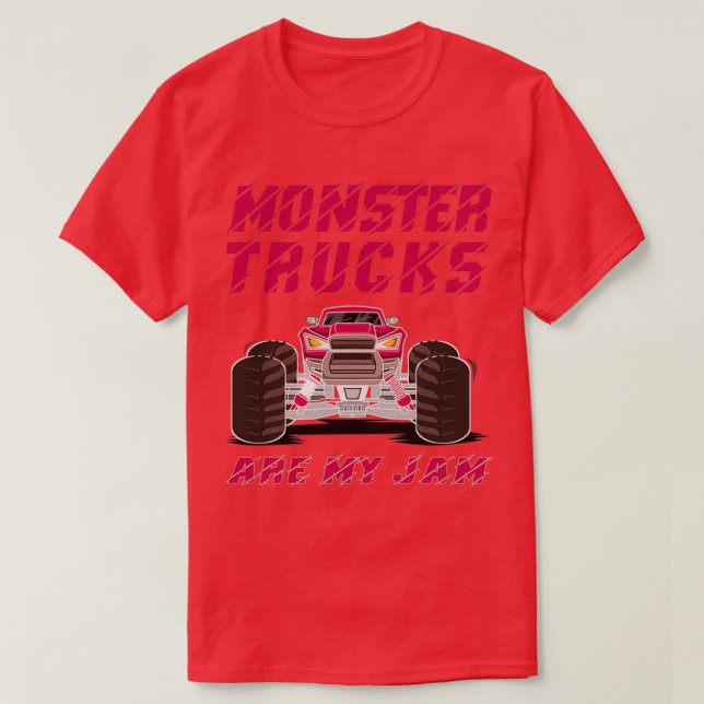 Monster Trucks sind mein Marinemarkt 1 T-Shirt (Design vorne)