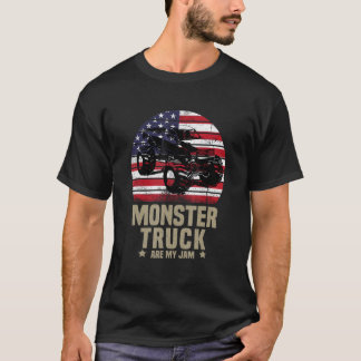Monster Trucks sind meine Marmelade Cool Vintag Re T-Shirt