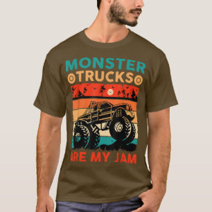 Monster Trucks sind meine Marmelade Cool Vintag Re T-Shirt