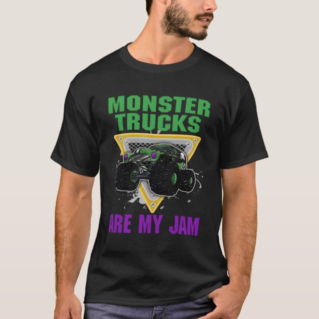 Monster Trucks sind meine Marmelade T-Shirt (Vorderseite)
