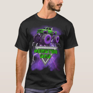 Monster-Vater - Monster-Lkw T - Shirt der Männer