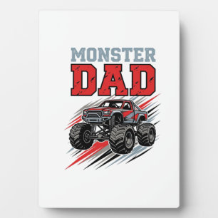 Monster-Vater Vintage-Monster-Truck-Shirt-Design_1 Fotoplatte