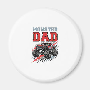 Monster-Vater Vintage-Monster-Truck-Shirt-Design_1 Magnet