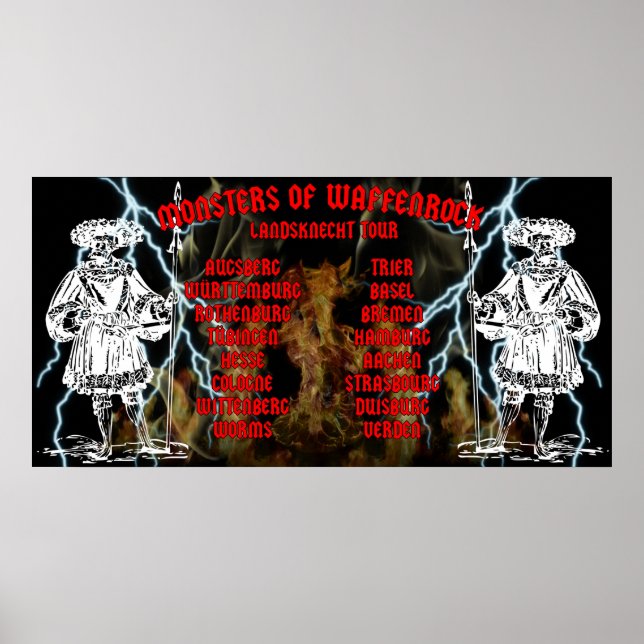 Monster von Waffenrock Poster (Vorne)