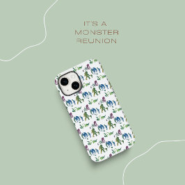 Monster Wiedersehen Funny Ombre Kreatur Blau Grün Case-Mate iPhone 14 Hülle