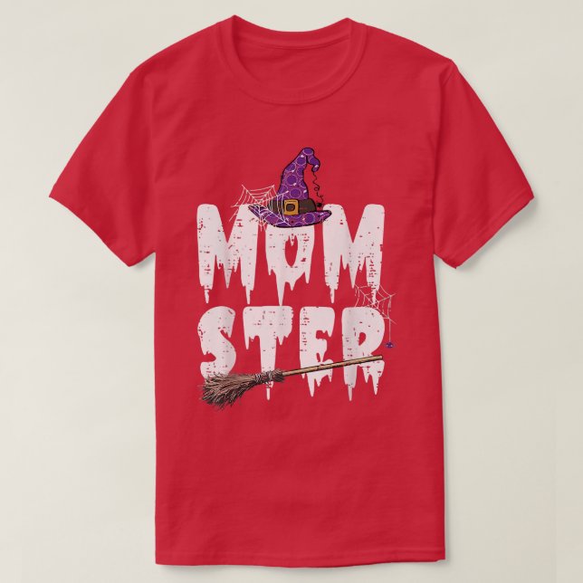Monster Witch Momster Mommy Costume Funny Mother H T-Shirt (Design vorne)