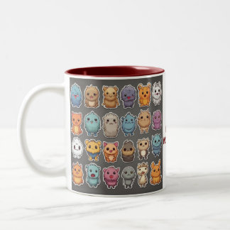 Monster Zweifarbige Tasse