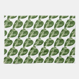 Monstera Albo Botanisches Küchentuch