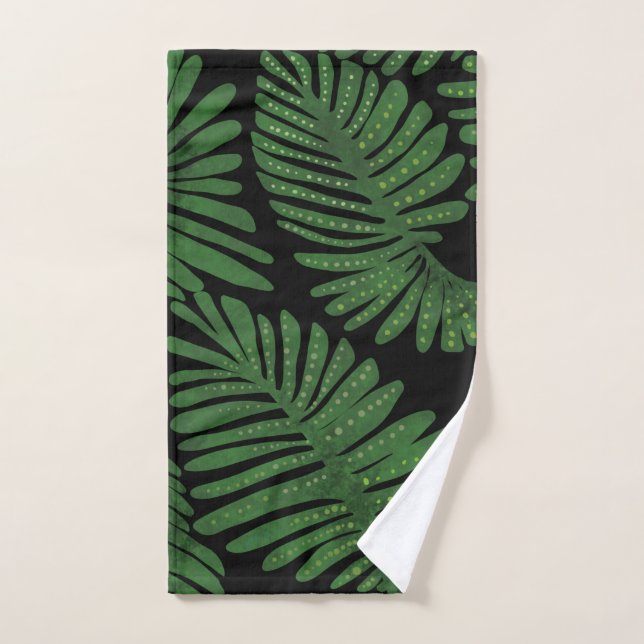 Monstera Badetuch Set (Handtuch)