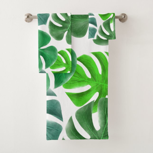 Monstera Badhandtuch Set (Insitu)