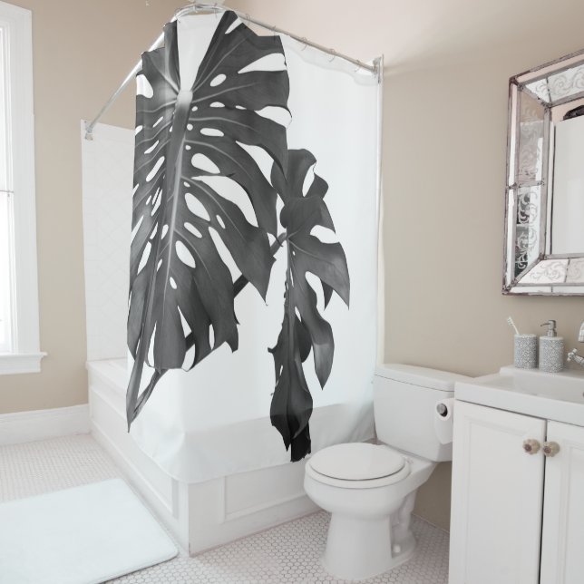 Monstera Beauty #3 #tropical #wall #art Duschvorhang (Beispiel)