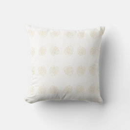 Monstera-Blatt-Gold-Design. Kissen