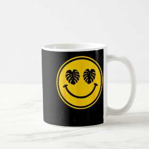 Monstera-Blatt-Lächeln Aloha Hawaii Strand tropisc Kaffeetasse