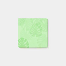 Monstera-Blatt-Post-it-Notizen
