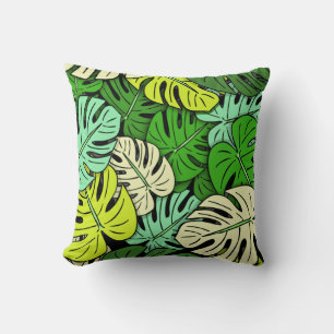 Monstera Blätter #3 Kissen
