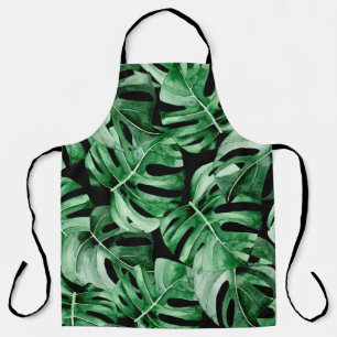 Monstera-Blätter Schürze