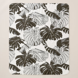 Monstera-Blätter Sherpadecke