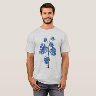 Monstera deliciosa blue version T-Shirt