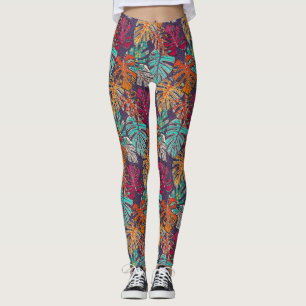 Monstera Deliciosa Leggings