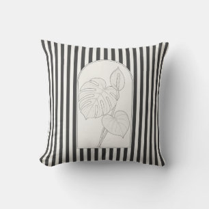 Monstera Elegante Blume Kissen