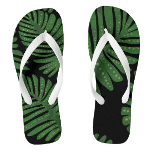 Monstera Flip Flops