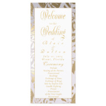 Monstera Gilded Gold Wedding