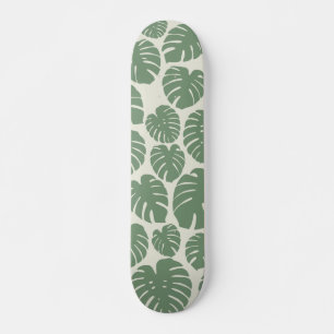 Monstera - grün skateboard
