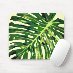 Monstera Leabes Mouse Pad Mousepad