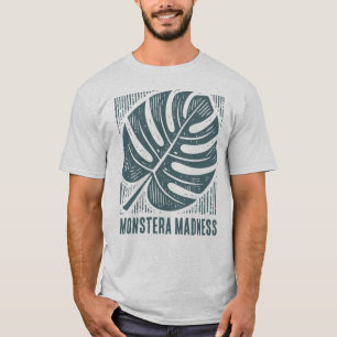 Monstera Madness House Pflanze T-Shirt