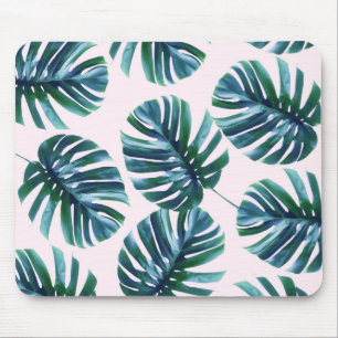 Monstera Muster Mousepad