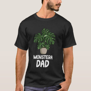 Monstera Papa Pflanzenliebhaber Zimmerpflanze T-Shirt