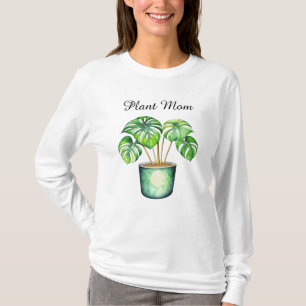 Monstera Pflanze   Mama der Pflanze T-Shirt